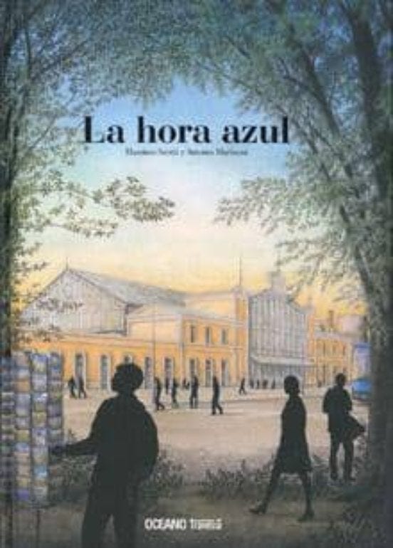 La hora azul cover