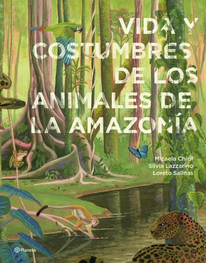 Vida y costumbres de los animales de la amazonía cover
