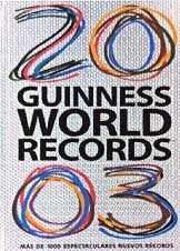 Guinness World Records 2003 cover