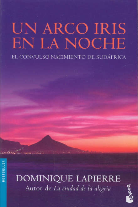 Un arco iris en la noche