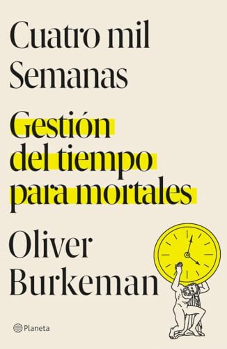 Cuatro mil semanas cover
