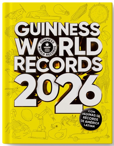Guinness World Records 2026: con Récords de América Latina / GWR 2026: Featuring Latin American Records cover
