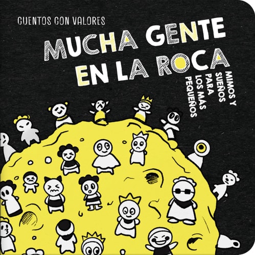 Mucha gente en la roca cover