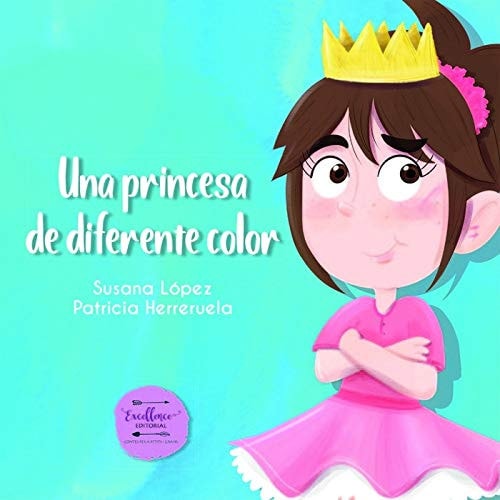 Una princesa de diferente color cover