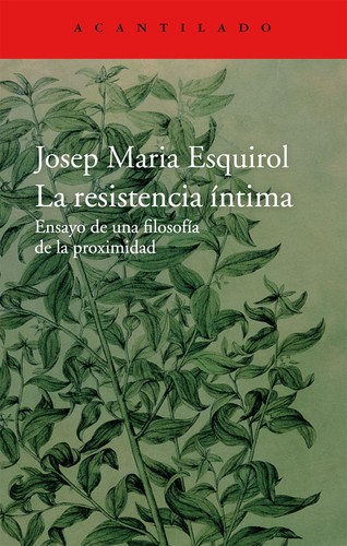 La resistencia íntima cover