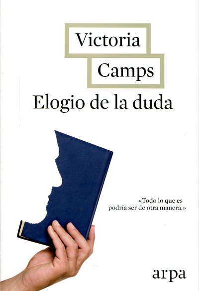 Elogio de la duda cover