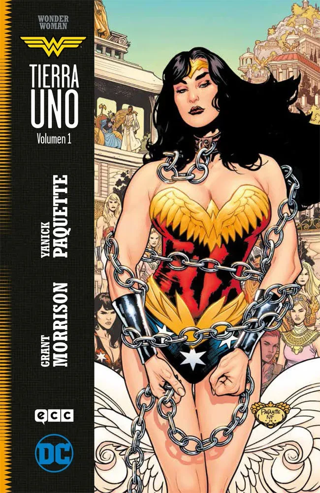 Wonder Woman: Tierra uno cover