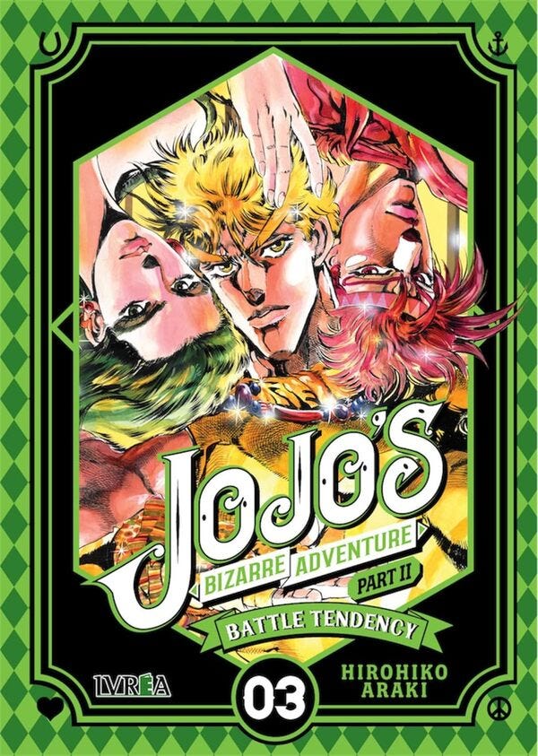 Jojo's Bizarre Adventure Parte 2. Battle Tendency #3 cover