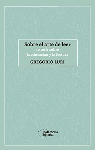 Sobre el arte de leer cover