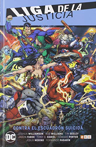 Escuadrón suicida contra la liga de la Justicia cover