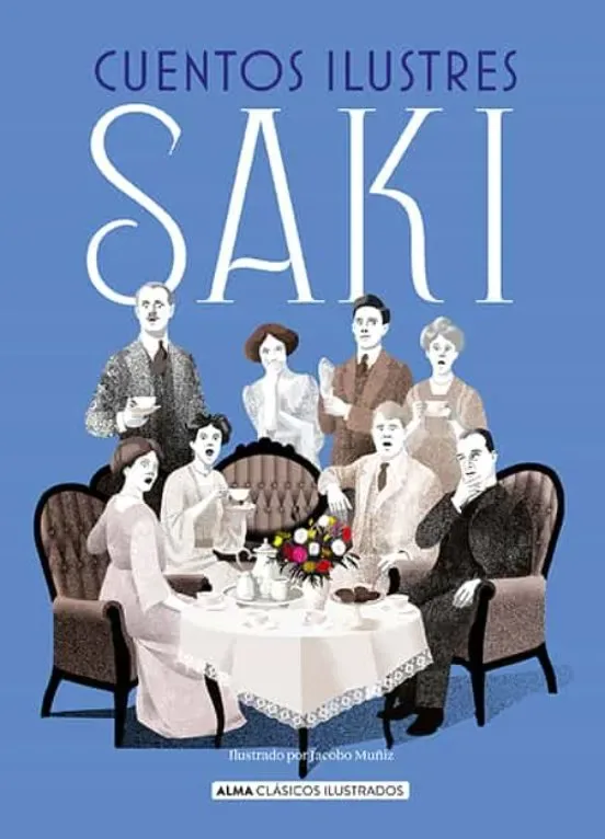 Cuentos Ilustres Saki cover