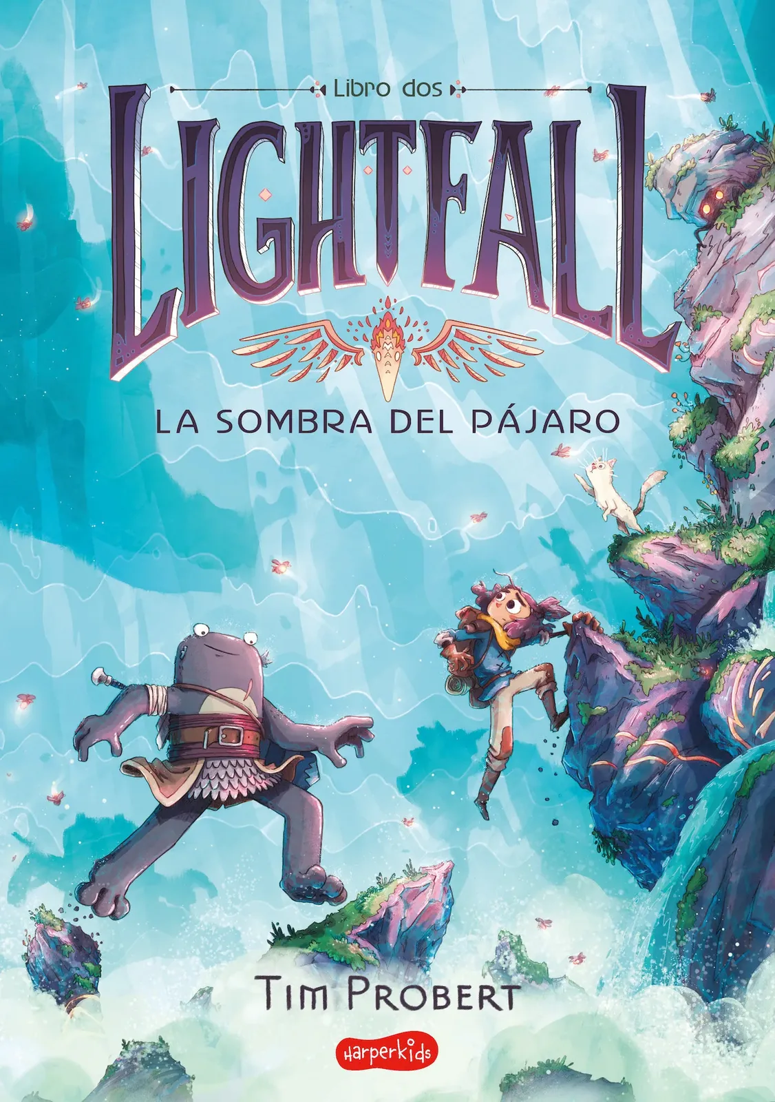 Lightfall. La sombra del pájaro cover
