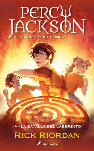 Percy Jackson y los dioses del Olimpo cover
