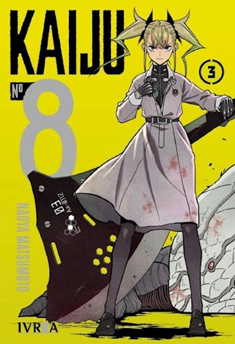 Kaiju N° 8 vol. 3 cover