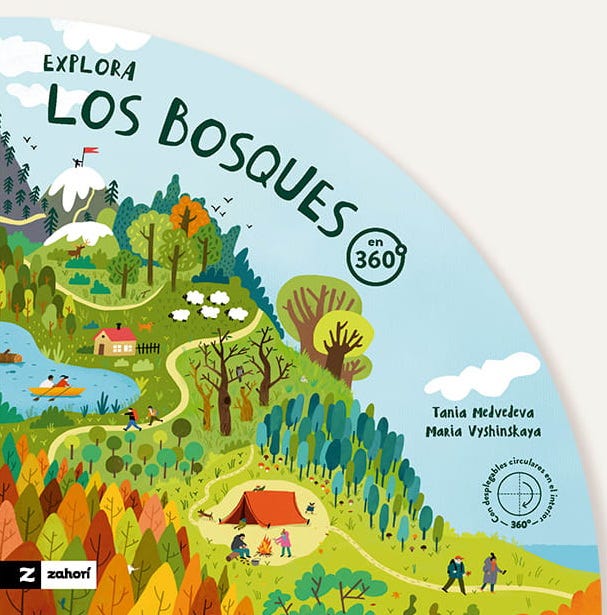 Explora los bosques en 360°