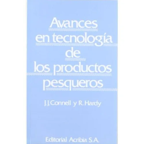 Avances en tecnología de los productos pesqueros cover