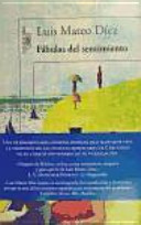 Fábulas del sentimiento cover
