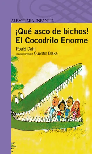 Que asco de bichos el cocodrilo enorme