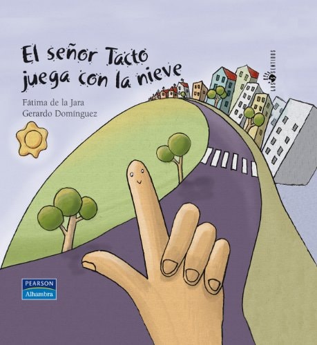 El señor Tacto juega con la nieve
