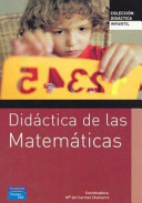 Didáctica de las matemáticas para educación infantil