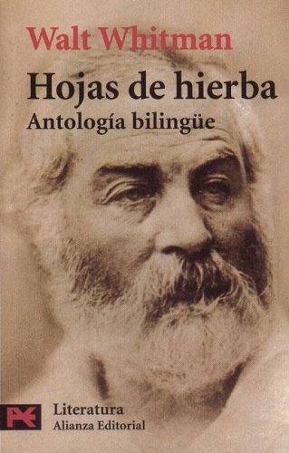 Hojas de hierba antología bilbingûe cover