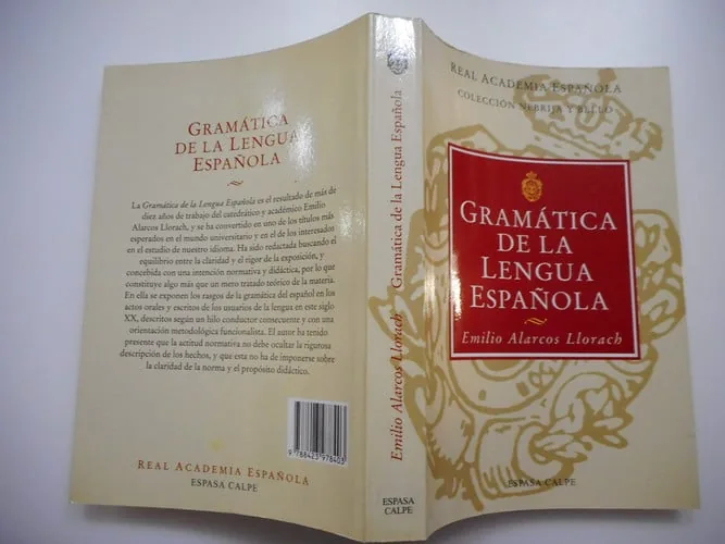 Gramatica dela lengua española cover