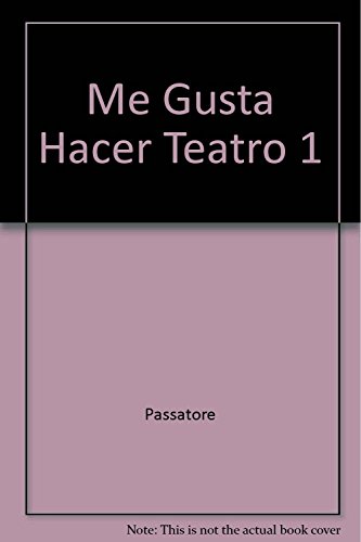 Me gusta hacer teatro cover