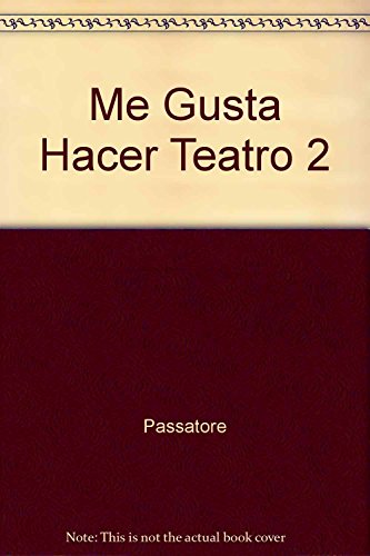 Me Gusta Hacer Teatro 2 cover