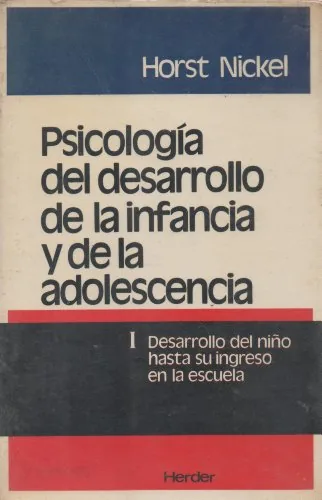 Psicología del desarrollo de la infancia y de la adolescencia cover