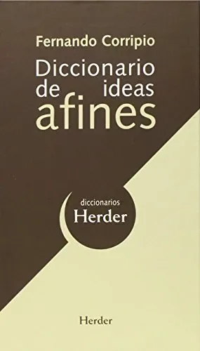 Diccionario de ideas afines cover