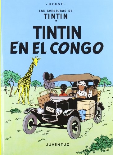 Tintin en el congo (cartone). cover