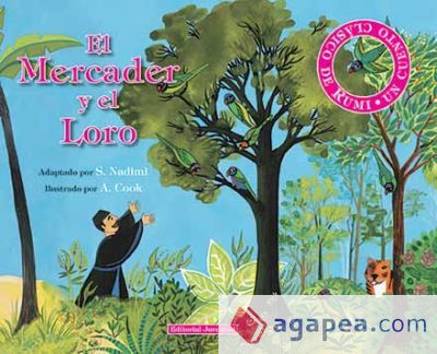 El mercader y el Loro : un cuento clásico de Rumi cover