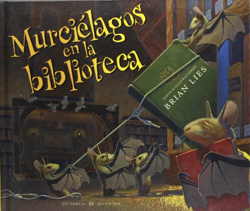 Murciélagos en la biblioteca cover