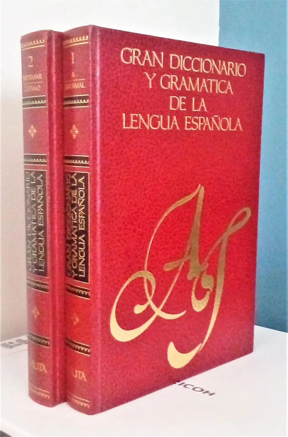 Diccionario y gramática de la lengua española cover