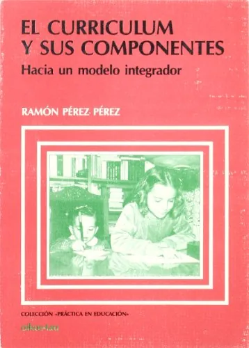 El currículum y sus componentes cover