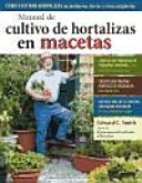 Manual de cultivo de hortalizas en macetas cover