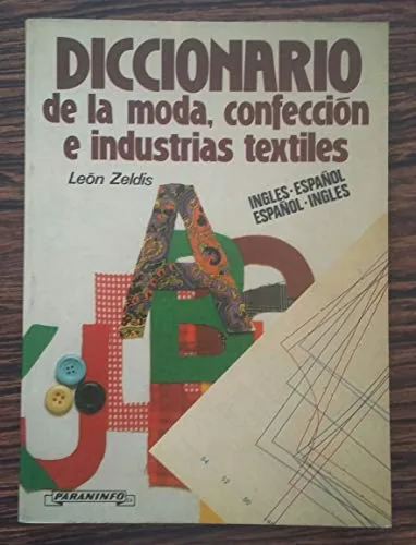 Diccionario de la moda, confección e industrias textiles cover