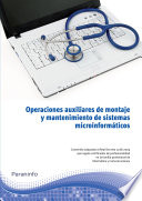 Operaciones auxiliares de mantenimiento de sistemas microinformáticos cover
