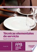 Técnicas elementales de servicio cover
