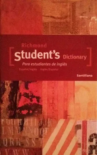 Student´s dictionary cover