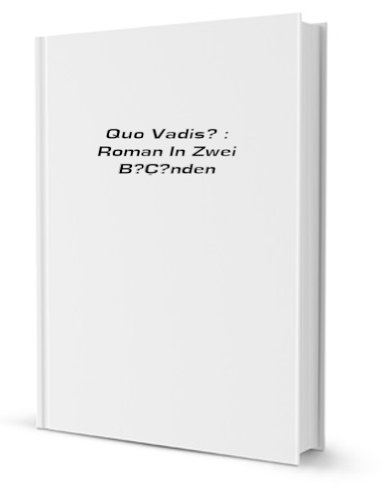 Quo vadis? cover