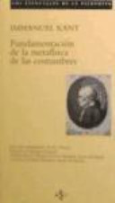 Fundamentación de la metafísica de las costumbres
