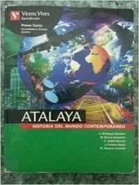 ATALAYA. Historia del mundo contemporaneo cover