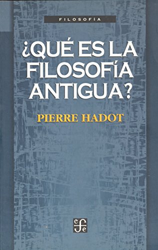 ¿Qué es la filosofía antigua? cover