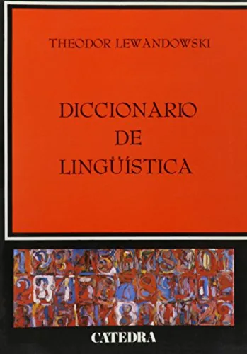 Diccionario de lingüística cover