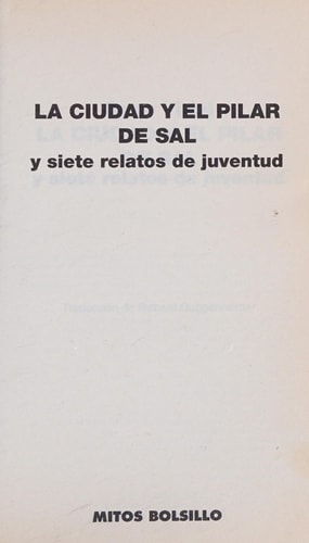 La Ciudad y el Pilar de Sal