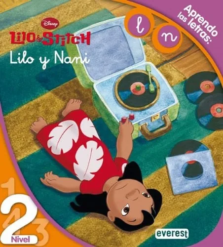 Lilo & Stitch: Lilo y Nani (lectura nivel 2, letras l, n) cover