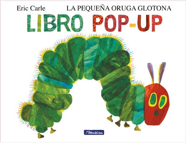 La pequeña oruga glotona cover