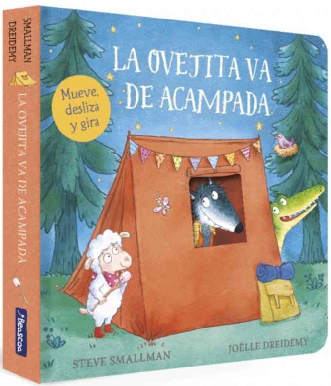 La Ovejita Va De Acampada cover