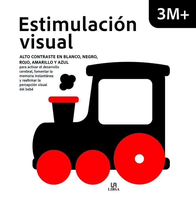 Estimulación visual 3M + : Alto contraste en blanco, negro, rojo, amarillo y azul